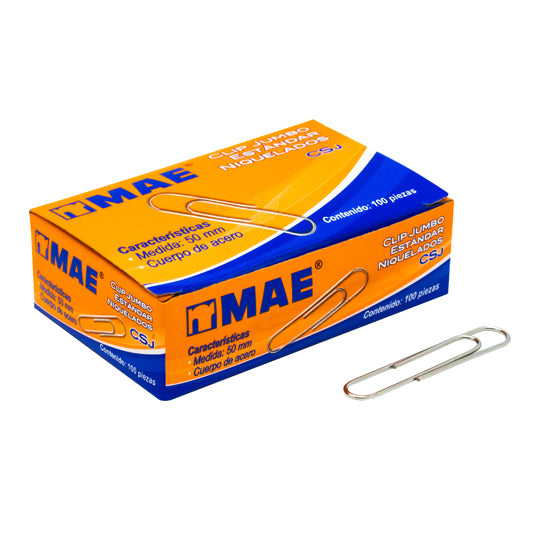 Clip estándar jumbo mae