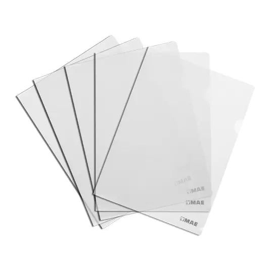 Folder en L tamaño carta paquete con10 piezas