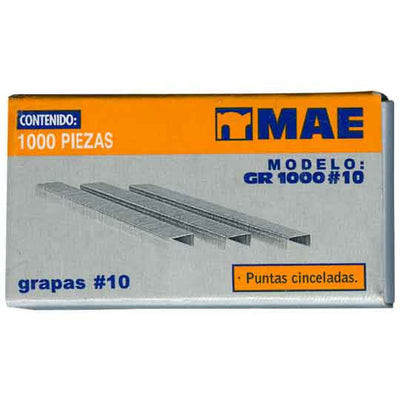 Grapas MAE no. 10 - caja con 1000 grapas