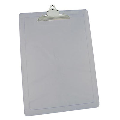 Tabla Sujetapapel MAE de Plástico Tamaño Carta / Oficio con Clip, Humo - 1 Pieza
