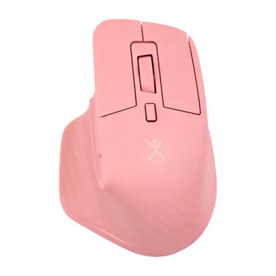 MINI RATÓN PERFECT CHOICE RECARGABLE CONEXION Y CONECTOR DUAL - PIXIE ROSA