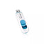 Memoria USB Adata C008, 64GB, USB 2.0, Color Azul/Blanco