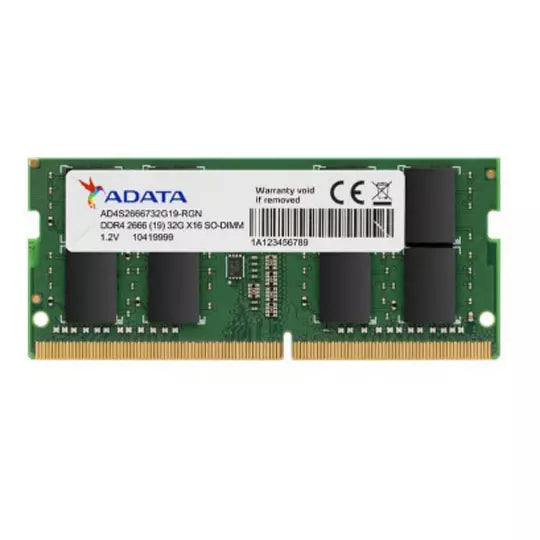 Memoria RAM ADATA 8GB, DDR4,  2666Mhz, SODIMM
