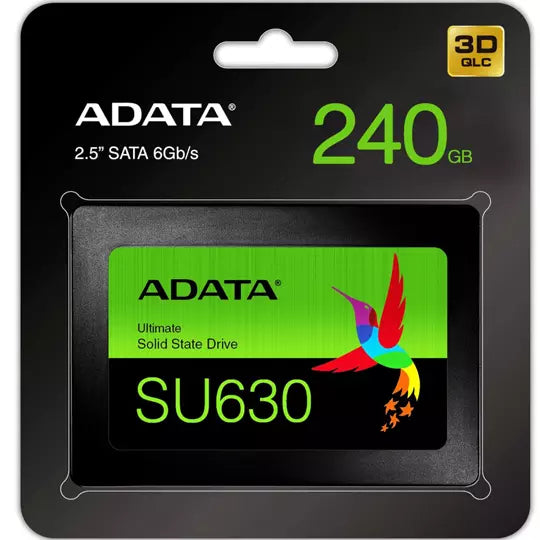 Disco Estado Solido SSD Adata, SU630, 240GB, SATA III, 2.5