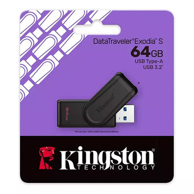 Kingston usb 64 GB data traveler exodia s 32.2