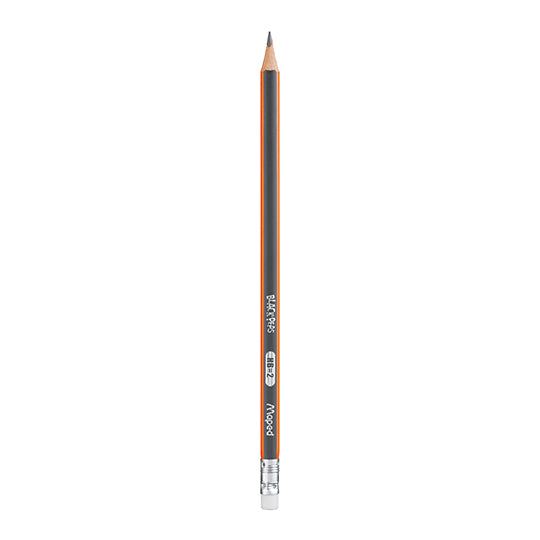 Lápiz Black Peps MAPED triangular no. 2 - blister con 6 lápices