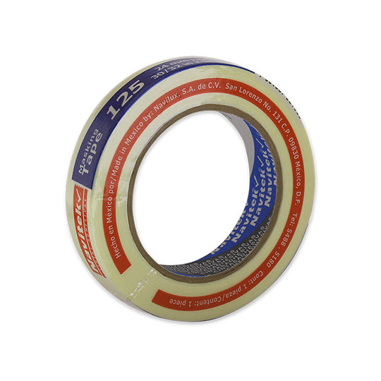 Cinta Masking Tape Navitek Color Natural de 24mm x 50m - 1 Pieza