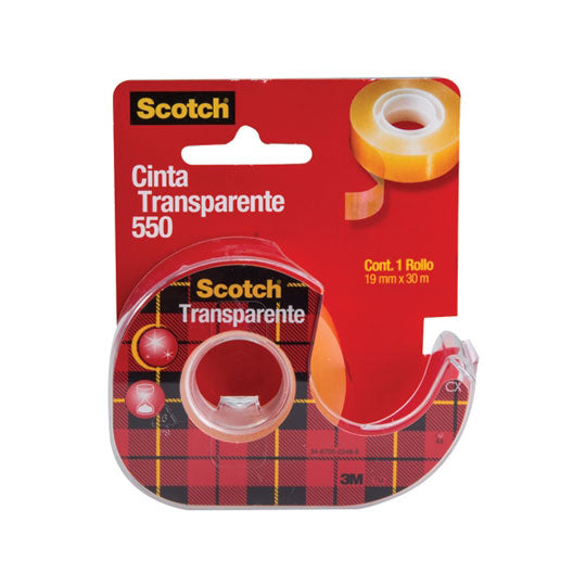 Cinta Transparente Scoth de 19mm x 30m - 1 piezas