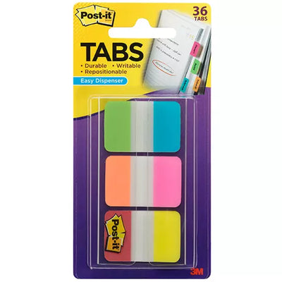Banderitas rígidas Mod 686-ayo Post-It 1x1.5" 6 colores 36 hojas