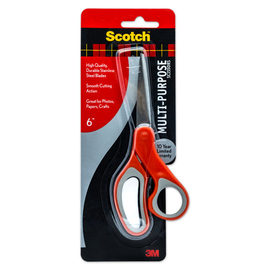 3M-Scotch Comfort20cm Forbice da 20cm con lame in acciaio 3M-Scotch Comfort20cm Forbice da 20cm con lame in acciaio