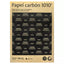 Papel carbón Pelikan 1010 tamaño carta color negro caja con 100 hojas