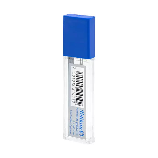 Puntillas de grafito Pelikan de 0.5 mm HB tubo con 12 puntillas