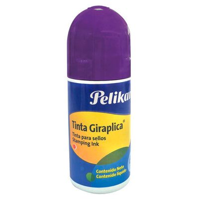 Tinta para Sello Giraplica Color Violeta, 60ml - 1 Pieza