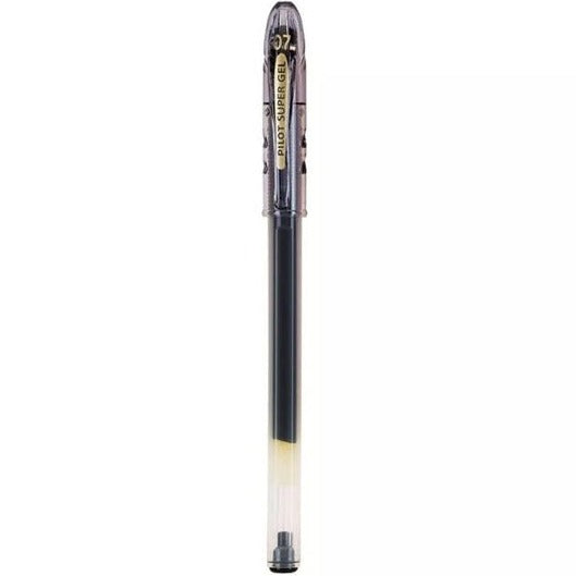 Bolígrafo Super Gel Punto Fino, Negro - 1 Pieza