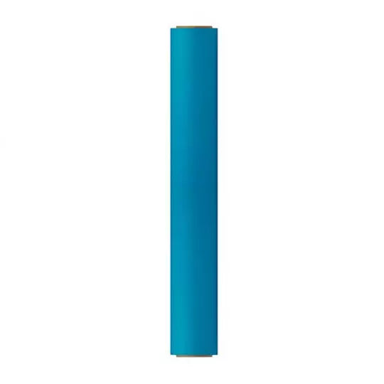 Papel américa Pinos Altos color azul turquesa rollo de 25 m