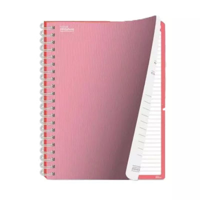 Cuaderno profesional Printaform pasta semirrigida cuadro grande 100 hojas 1 p