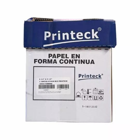 Caja de papel stock Printeck de 9.5" x 11" 1 tanto