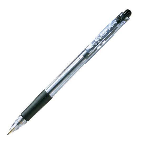 Bolígrafo Pentel Retráctil Punto Fino 0.7 mm, Negro - 1 Pieza