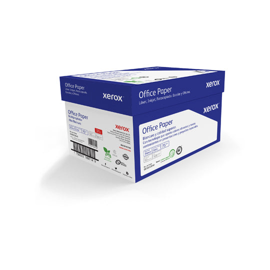 Papel XEROX 3M02040 Azul carta blancura 95% 75g