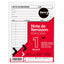 Remisión Rayter 1/4 duplicado blíster con 6, color blanco, 22 juegos