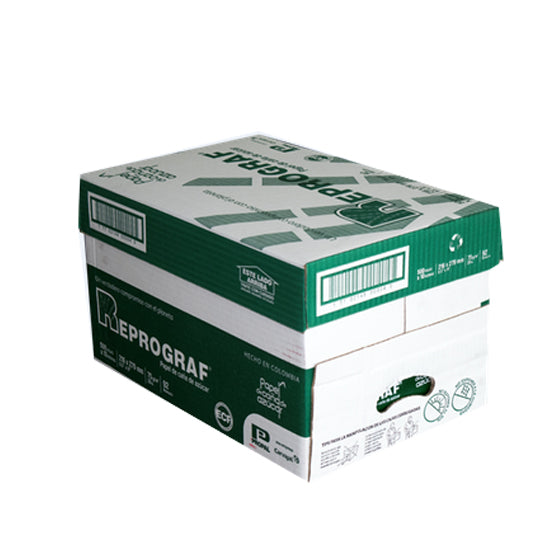 Papel reprograf carta blancura 92% 75g