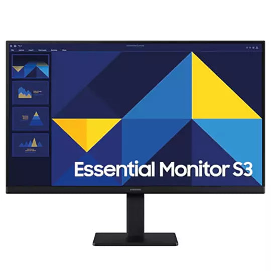 Monitor Samsung S3 S30GD LS24D300GALXZX | 24" Full HD 1080p | 100 Hz | Panel IPS | HDMI + D-Sub (VGA) | Para Escritorio, Oficina y Multi-Monitor | SKU LS24D300GALXZX