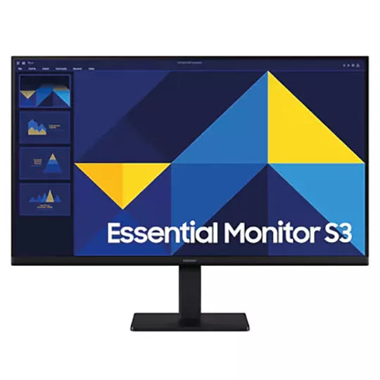 Monitor Plano Samsung S3 27", FHD, Negro