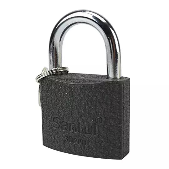 Candado de hierro santul de 32mm.,más 2 llaves