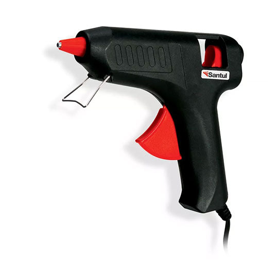 Pistola de silicón SANTUL de 25w color negro - 1 pieza