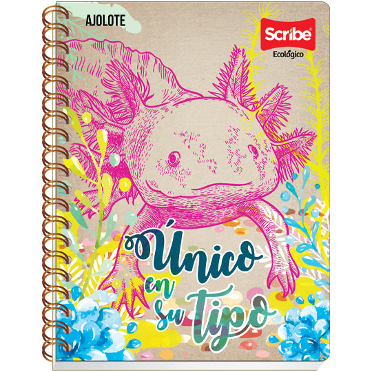 Cuaderno profesional ecológico SCRIBE cuadro chico 5 mm 100 hojas