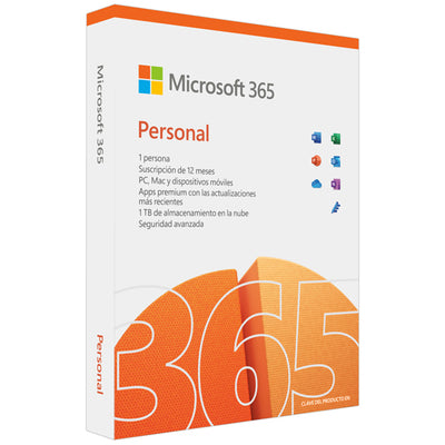 Microsoft 365 Personal, Caja - 1 Año