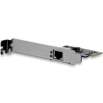 Adaptador tarjeta STARTECH de Red NIC PCI Express PCI-e 1 Puerto Gigabit Ethernet RJ45 - Perfil Bajo y Estándar - PCI Express x1 - 128MB/s