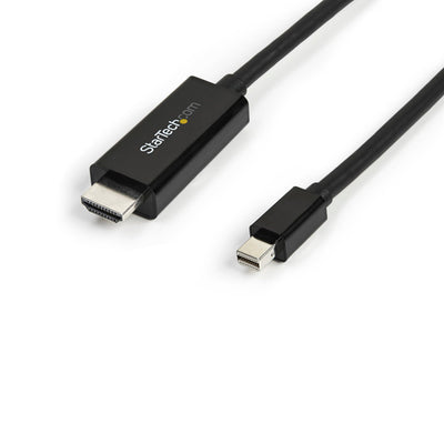 Cable HDMI STARTECH de 3m - Cable HDMI de Alta Velocidad con Ethernet de 4K - Video UHD 4K a 30Hz , negro
