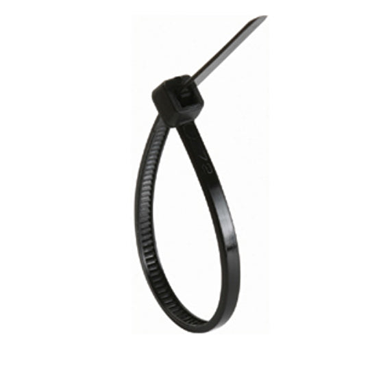 Cinchos de nylon STEREN color negro 100 piezas