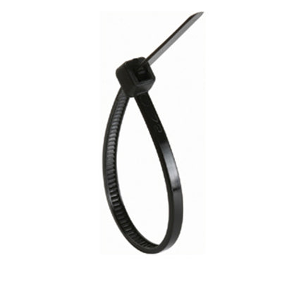 Cinchos de nylon STEREN color negro 100 piezas