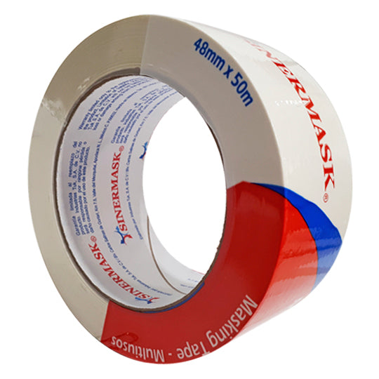 Cinta Masking Tape Tuk Color Natural de 48mm x 50m - 1 Pieza