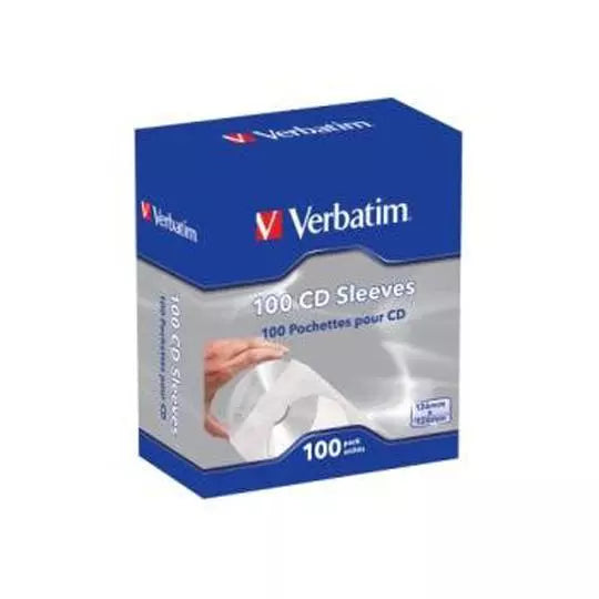 Sobres de Papel para CD/DVD 100 piezas