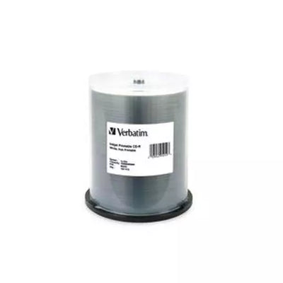 Disco Verbatim CD-R 52x 700MB white imprimibles 100 pzas