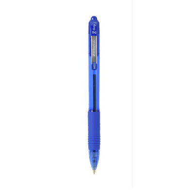 Bolígrafo Zebra Retráctil Punto Mediano 1.0mm, Azul - 1 Pieza
