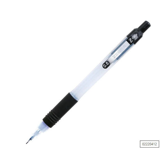 Lapicero Z-GRIP Semi-Transparente Punto 0.5mm, Negro - 1 Pieza