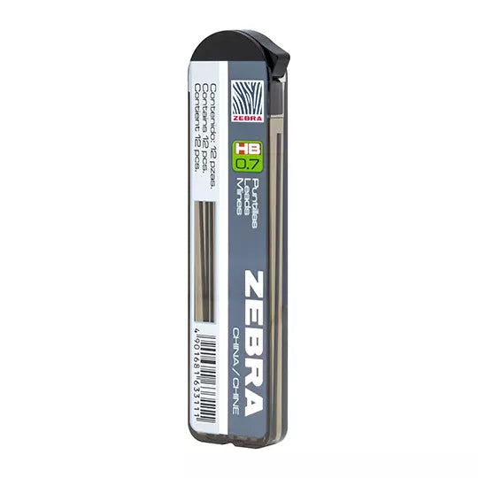Puntillas ZEBRA 0.7 mm - 1 tubo con 12 puntillas