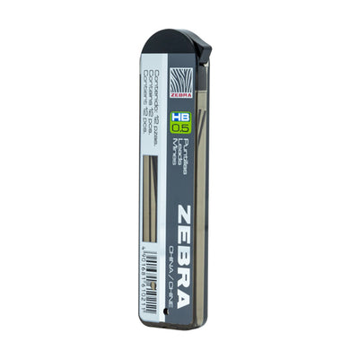 Puntillas ZEBRA HB 0.5 mm - 1 tubo con 12 puntillas
