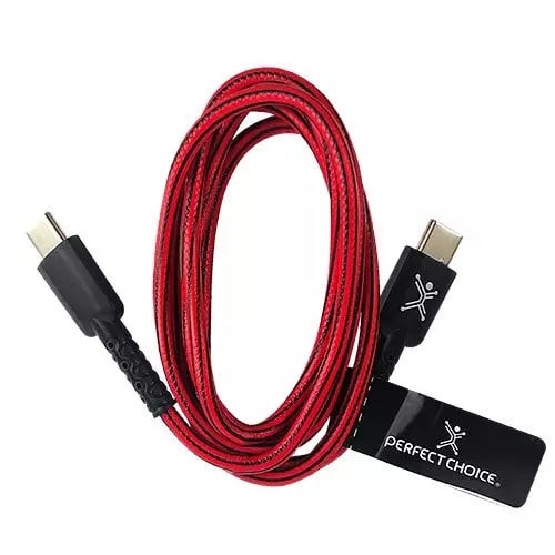 Cable Perfect Choice trenzado USB tipo C.