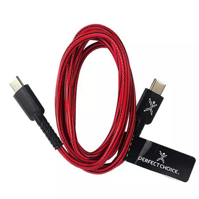 Cable Perfect Choice trenzado USB tipo C.