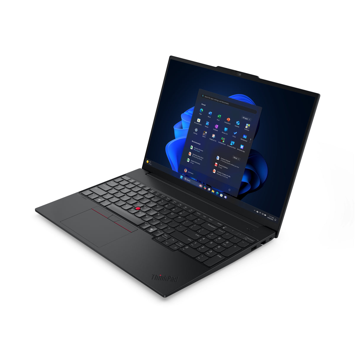 Laptop Empresarial  Lenovo ThinkPad E16 Gen 3 ,  Intel Core Ultra 7 Serie 2 255H, 16GB RAM, SSD 512GB, Windows 11 Pro, 1 año de garantía