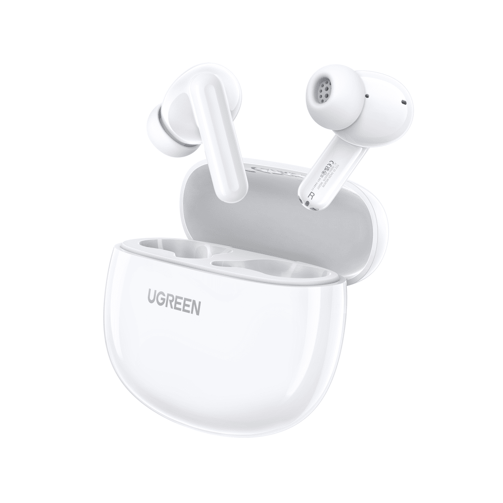 Earbuds TWS UGREEN HiTune P3 45110 | Bluetooth 5.4 | ENC Llamadas Claras | IPX4 Sudor | 28h Total (5.5h+Estuche 440mAh) | AAC SBC | USB-C | vs HiTune Max2 | SKU 45110