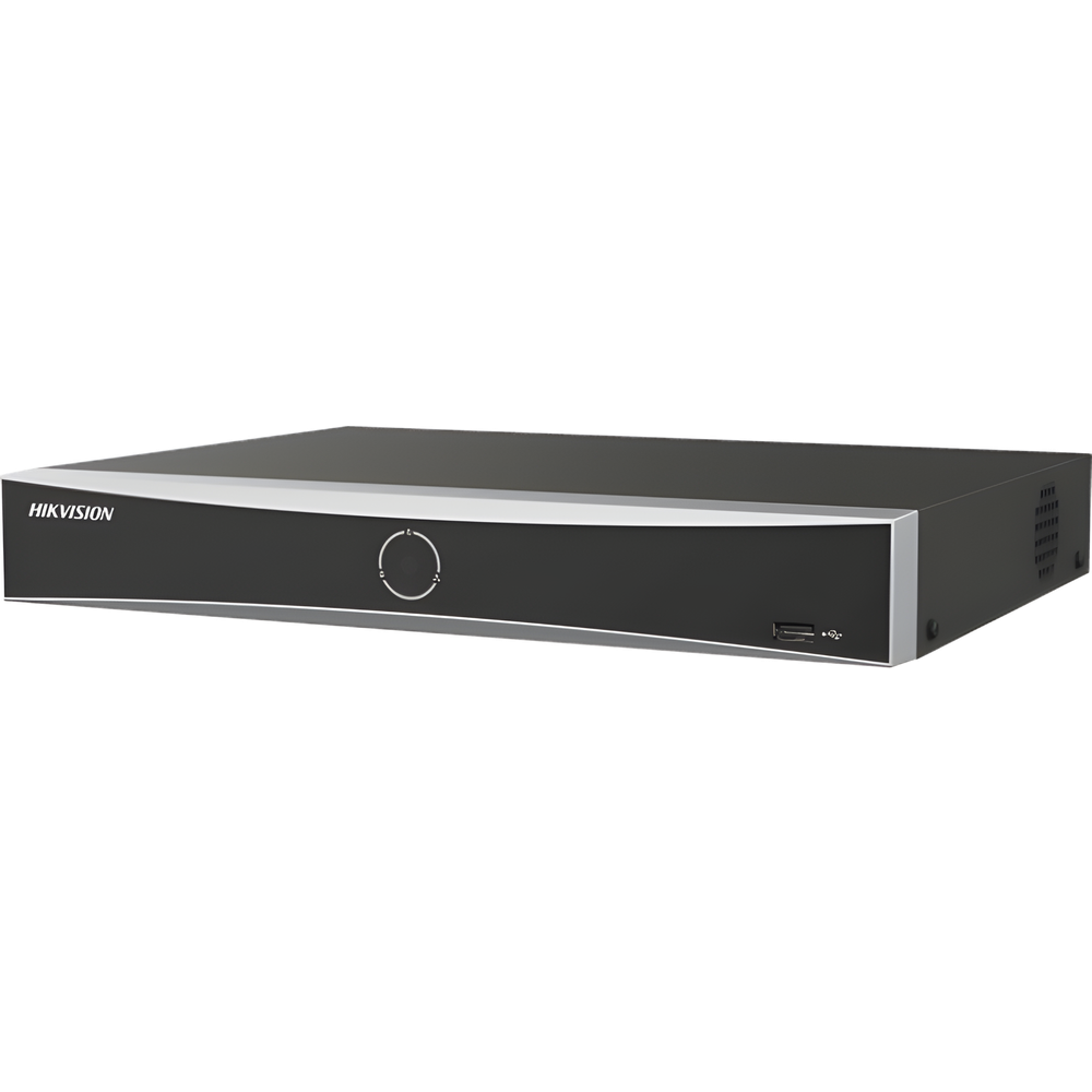 NVR IP / 16 Canales / 12 Megapixel (4K) / AcuSense / Reconocimiento Facial / 1 Bahía HDD / HDMI 4K / Sin PoE