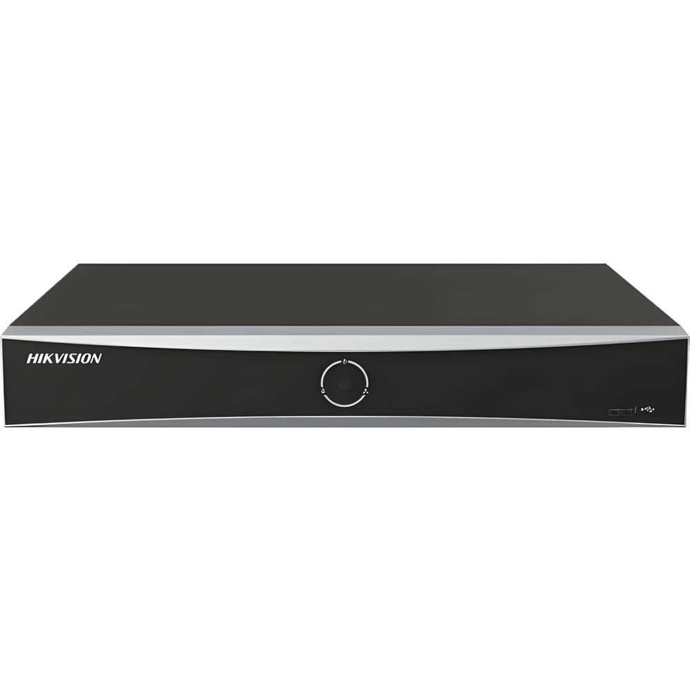 NVR IP / 16 Canales / 12 Megapixel (4K) / AcuSense / Reconocimiento Facial / 1 Bahía HDD / HDMI 4K / Sin PoE