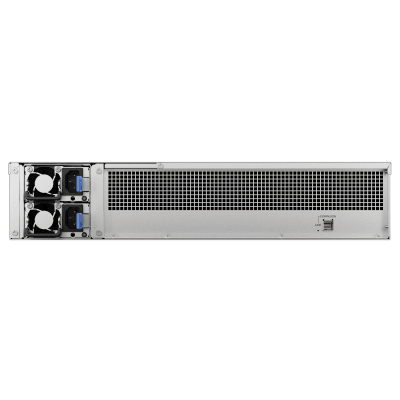 Expansor Rack Synology RX1225RP | 12 Bahías SATA 3.5"/2.5" | 2U | PSU Redundante Dual | Hot-Swap Discos y Ventiladores | RS2423RP+ a 36 o 48 Bahías | DSM | Misión Crítica 24/7 | SKU RX1225RP