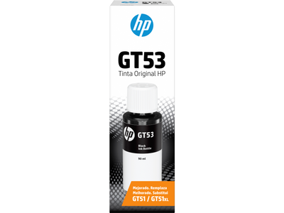 1VV22AL Botella de Tinta HP GT53 Negro Original